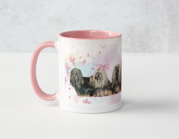 Preview: Lhasa Apso Frühlingstasse