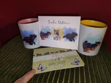 Tibetan Terrier Frühlingsset