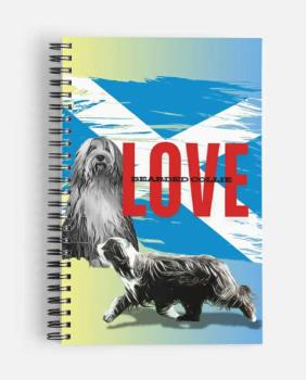 Preview: LOVE Bearded Collie – Terminplaner