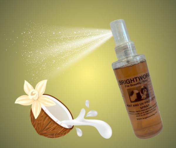 Hitzeschutz- & UV-Spray mit Kokos & Vanille