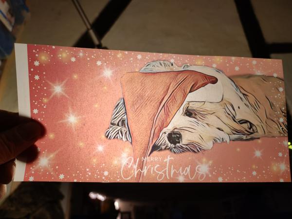 Windlicht Santa’s Little Dreamer